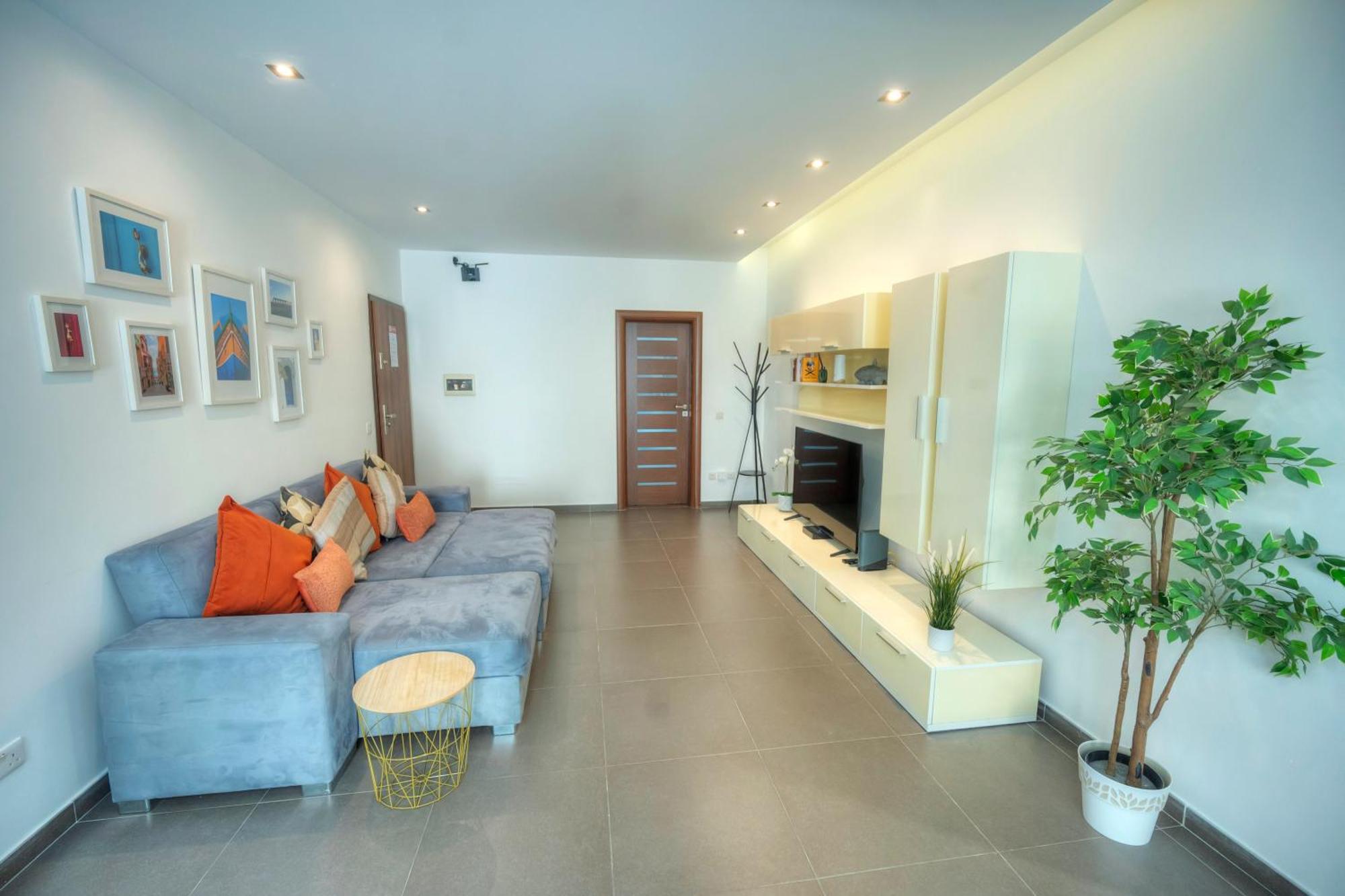 Bright & Large 2Bedrooms In Sliema Center Mpor1-1 Luaran gambar