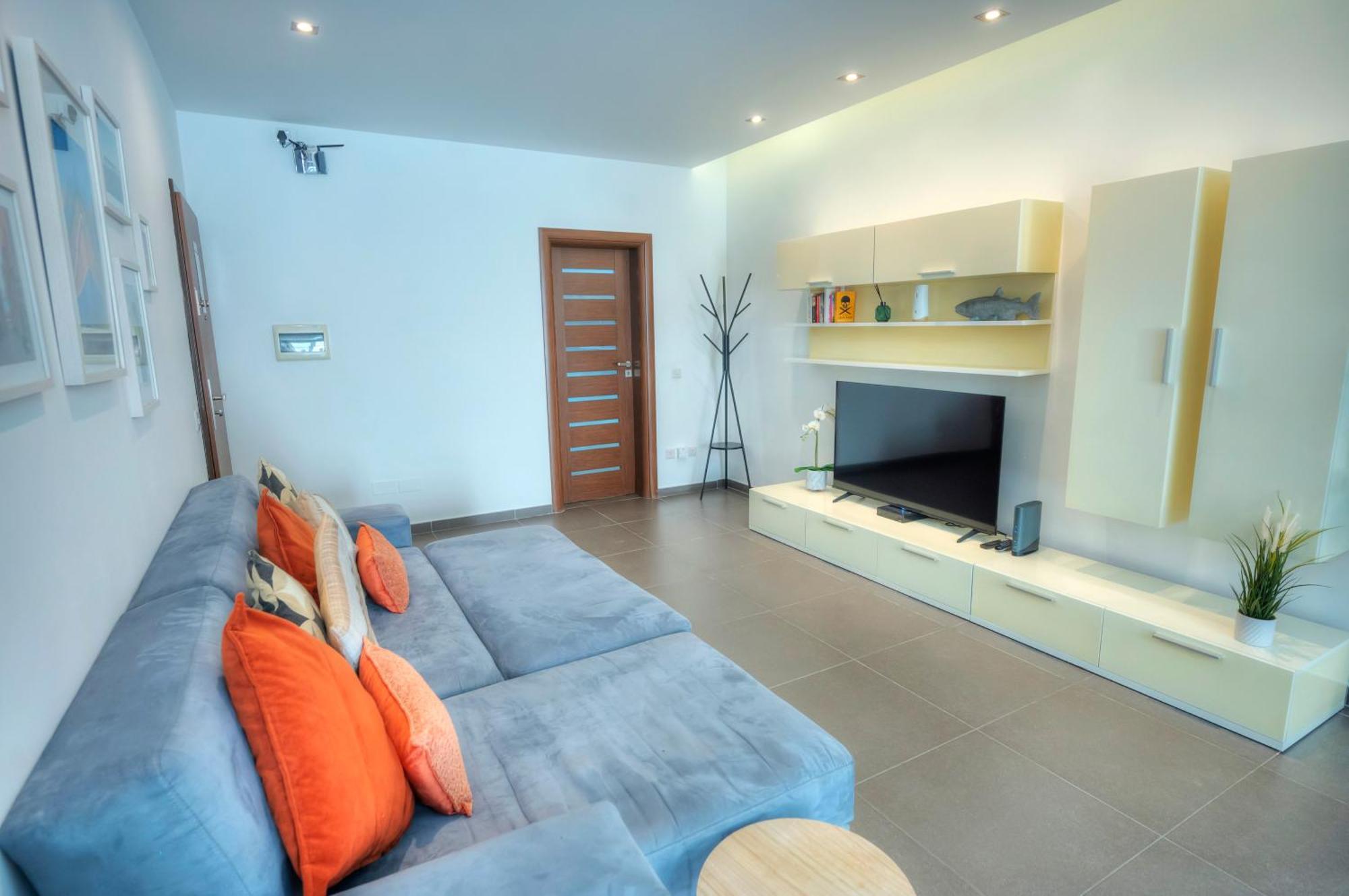 Bright & Large 2Bedrooms In Sliema Center Mpor1-1 Luaran gambar
