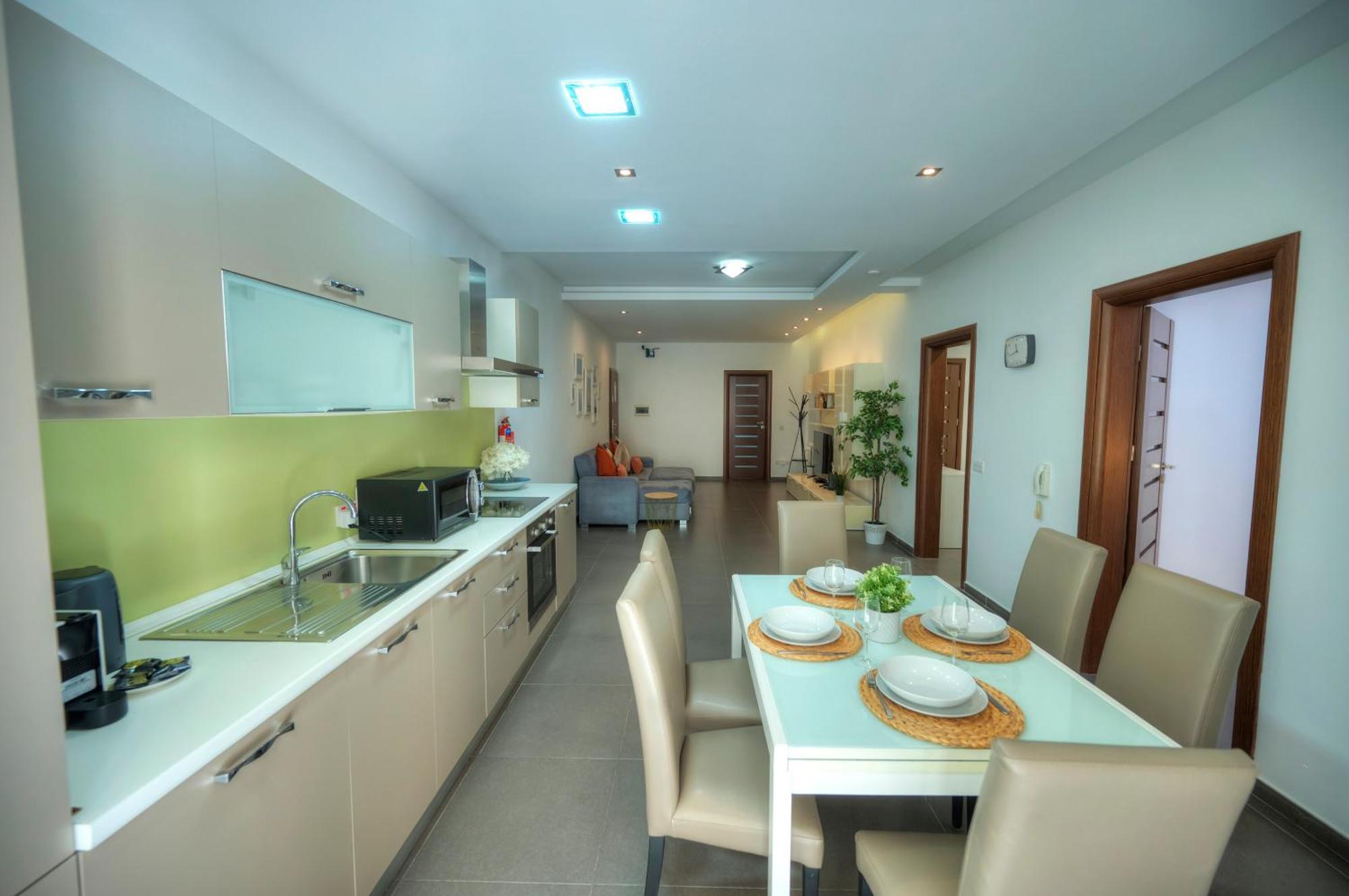Bright & Large 2Bedrooms In Sliema Center Mpor1-1 Luaran gambar