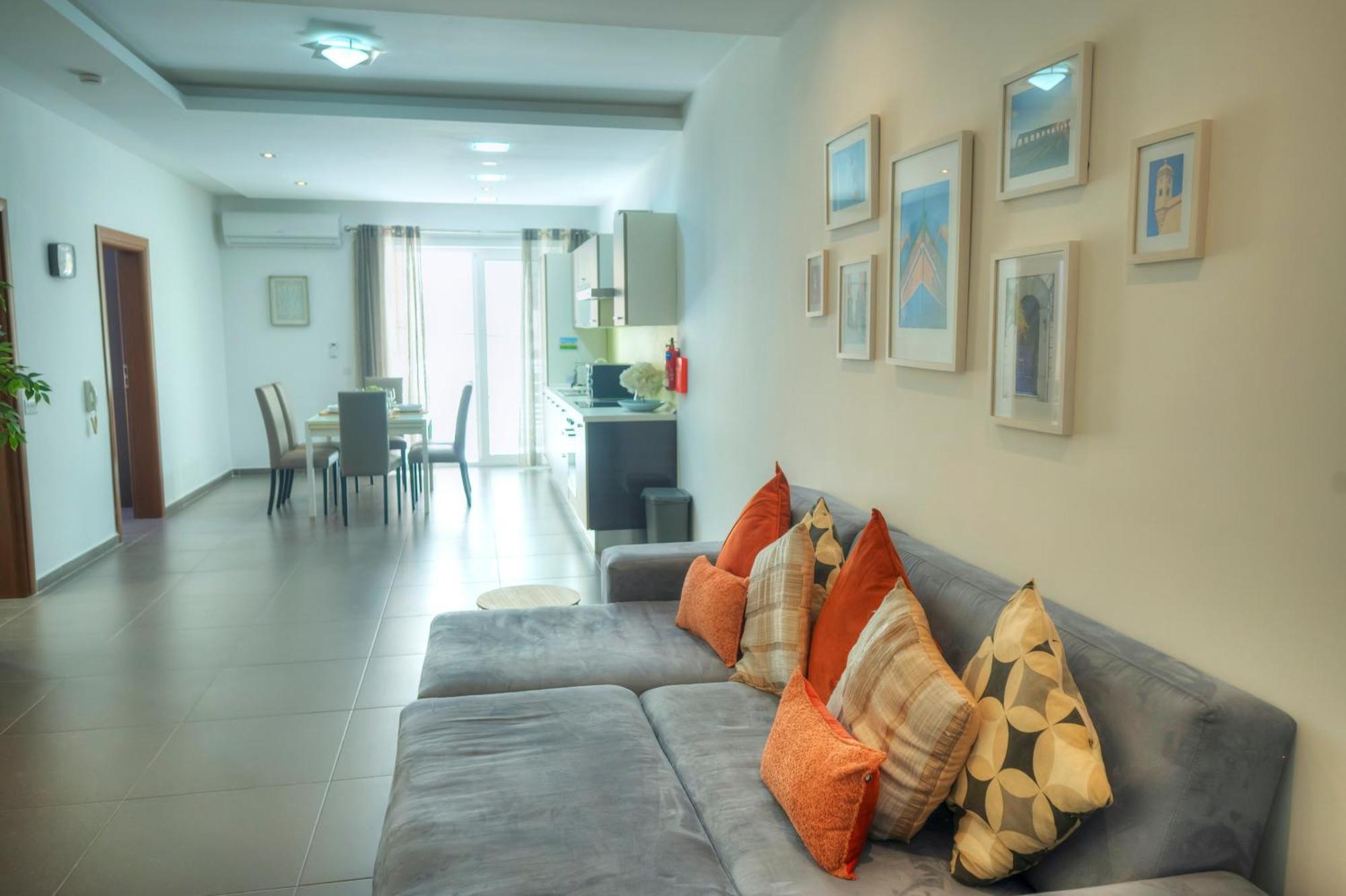 Bright & Large 2Bedrooms In Sliema Center Mpor1-1 Luaran gambar