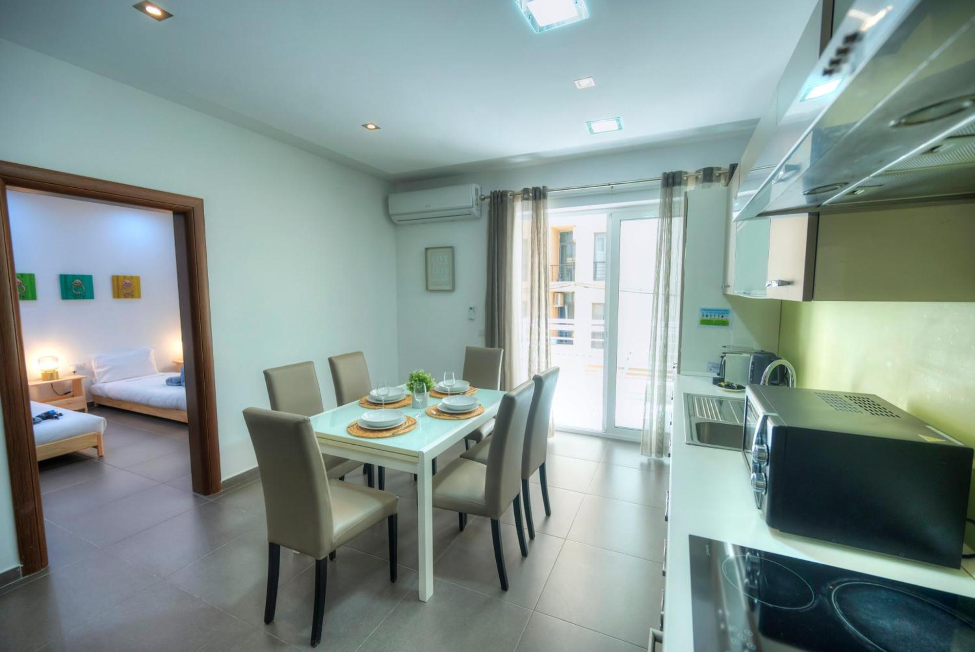 Bright & Large 2Bedrooms In Sliema Center Mpor1-1 Luaran gambar